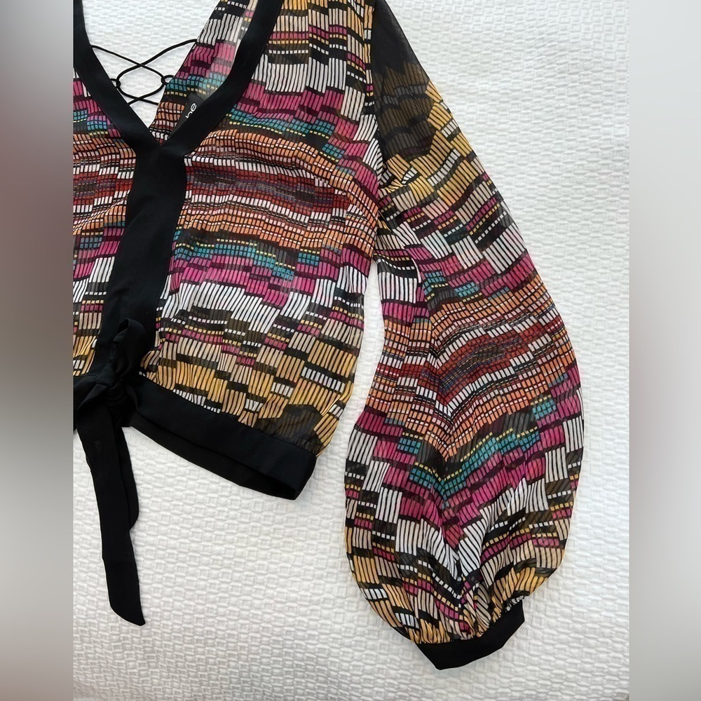 Bebe Multicolor Blouse - Picture 12 of 16